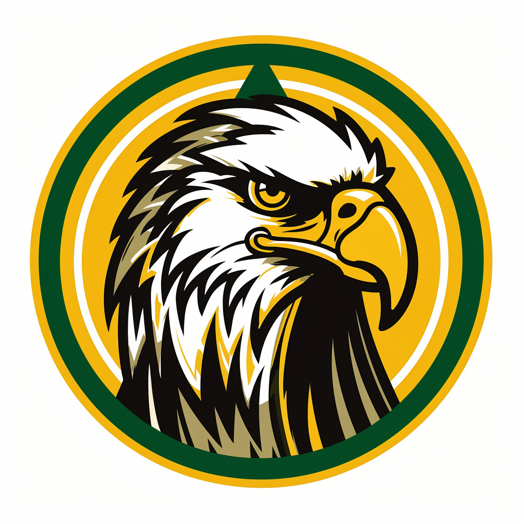 Mid-Flight Hawk Logo Design