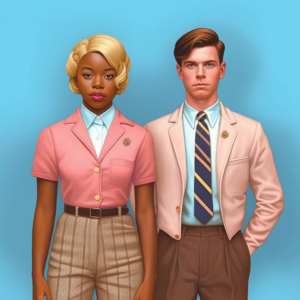 Subtle Desires: A Wes Anderson Inspired Artwork