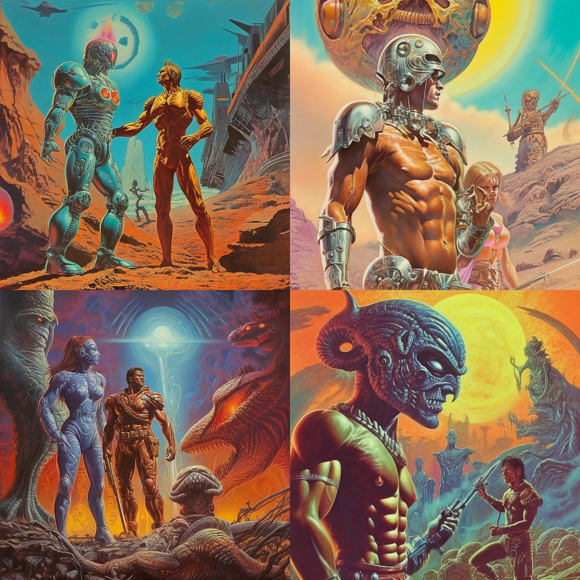 Chronicles of the Aztec Cyborg: Galactic Gladiators Rescue