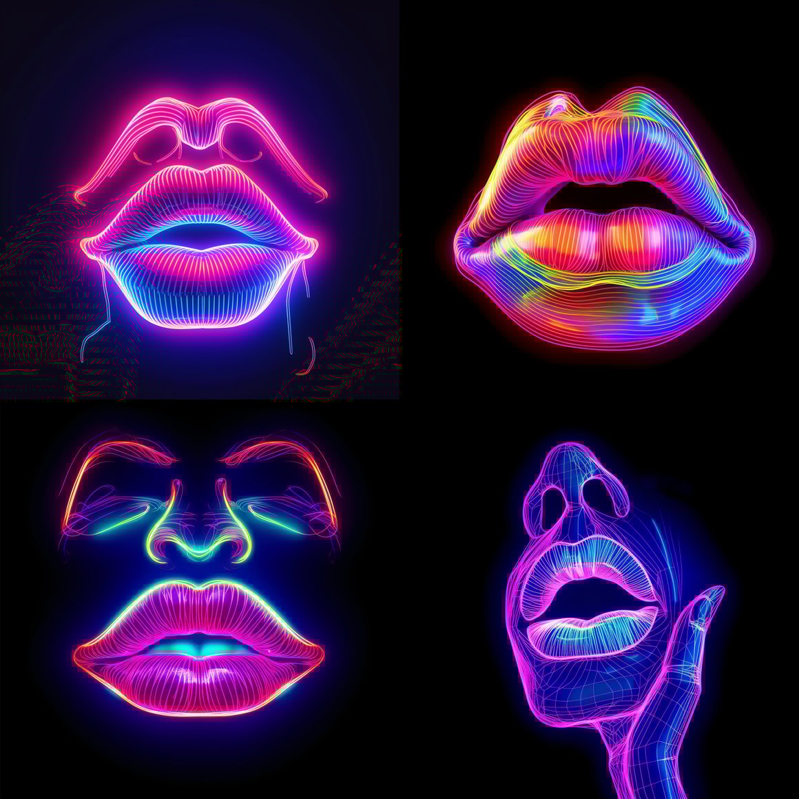 Neon Silence: A Mid-Journey Interlude