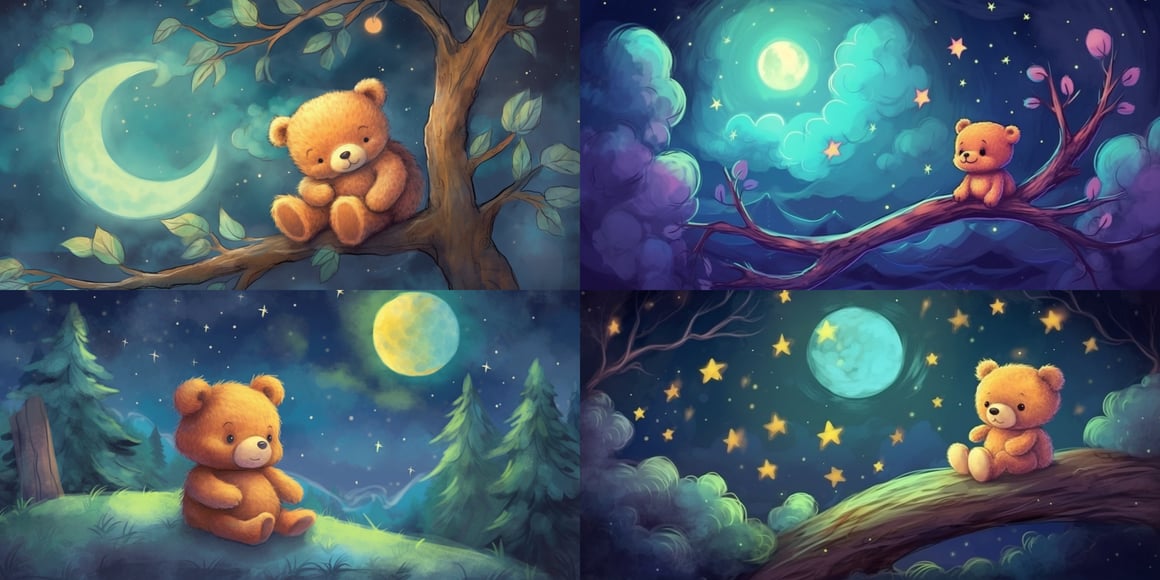 Children's Book Illustration in Pastel Colors