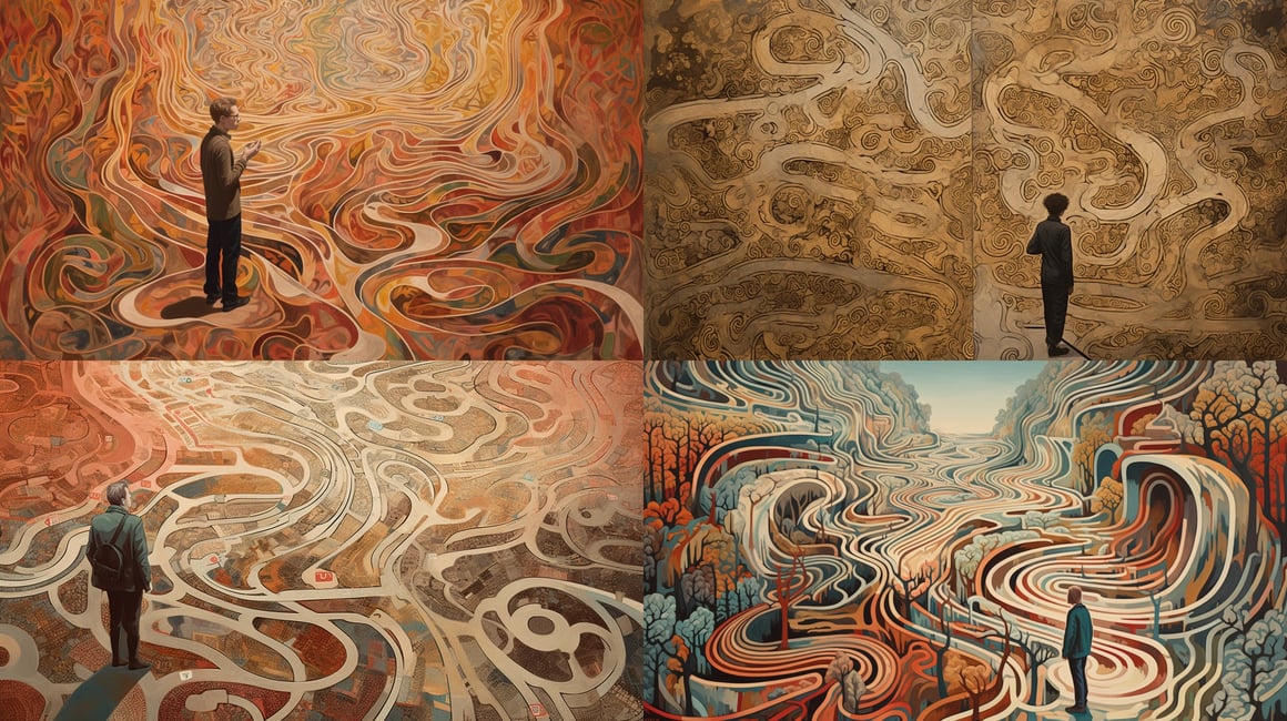A Surreal Exploration of Human Rationality