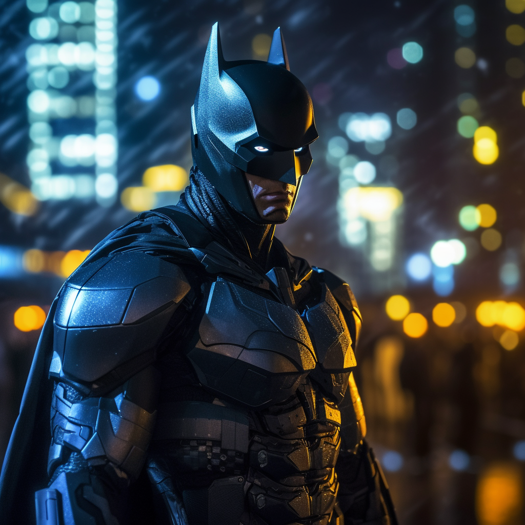 Neo-Gotham: A Cinematic Mid-Journey with Batman