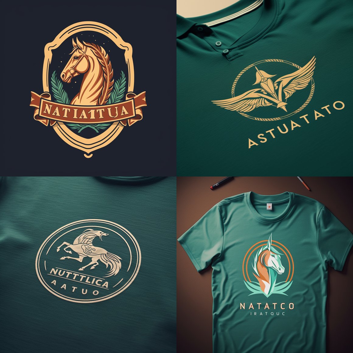 Nautica and Polo Vector Logo Design for Sterline Aura Clothing