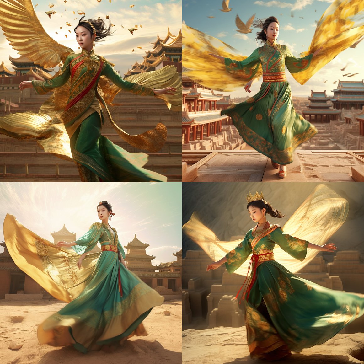 A Vibrant Artistic Ode to Chinese Tradition