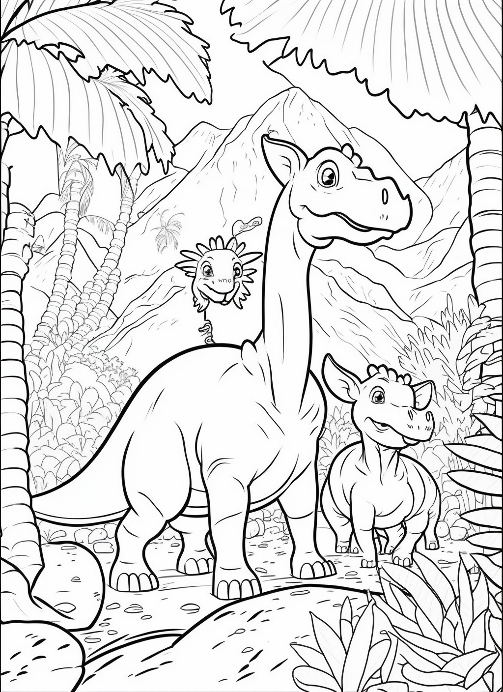 Kid's Coloring Page Design Brief