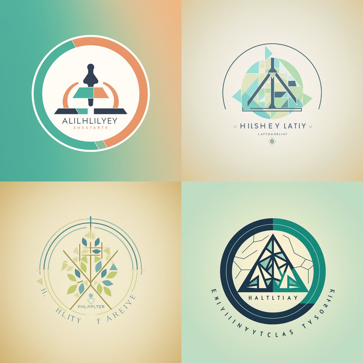 Healthy Lifestyle Logo Design