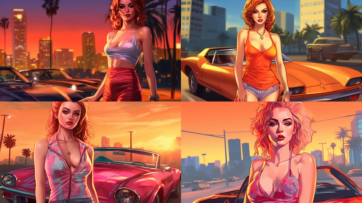 An Artistic GTA Loading Screen Midpoint