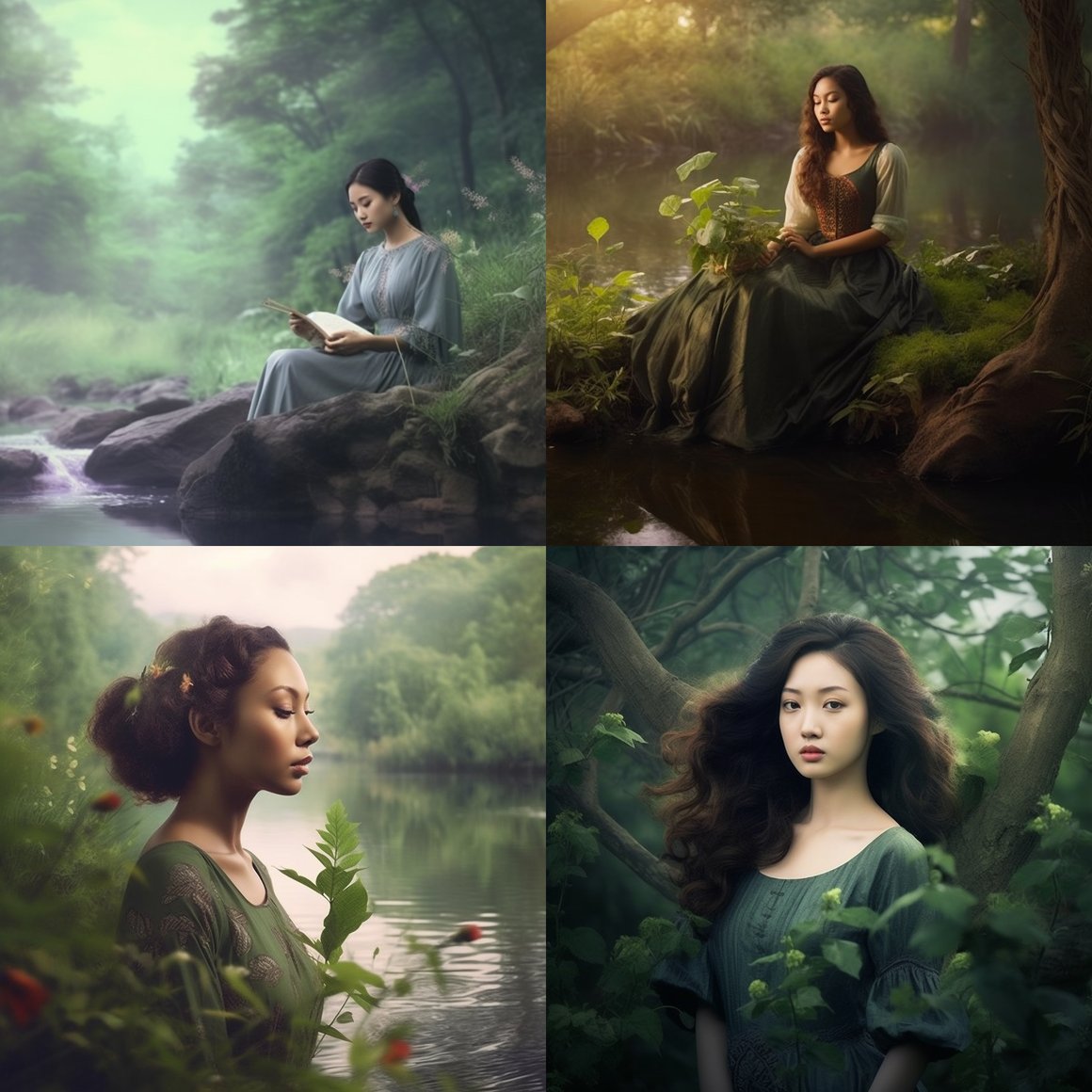 Harmony: A Natural Woman's Embrace of Conservation