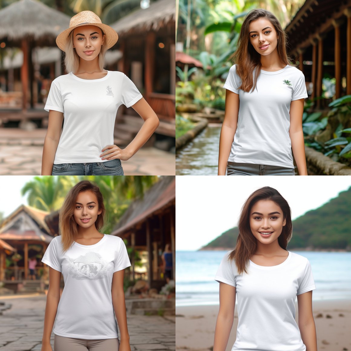 Mid-Travel Fashion Photoshoot in Bali: Mock-up Request