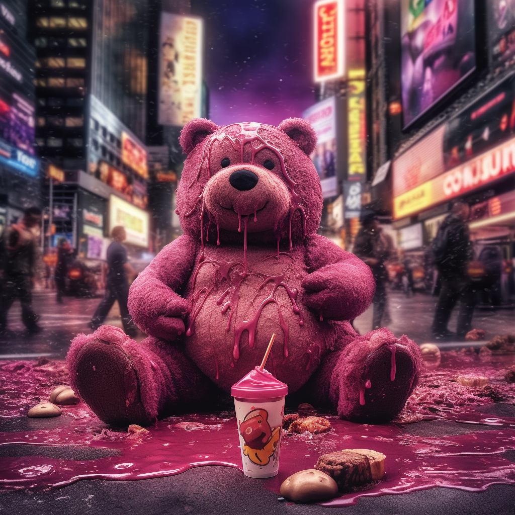Sugar Rush: A Teddy's Adventure in Times Square