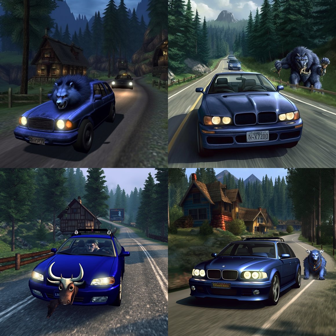 Midnight Cruise in Azeroth: Tauren's Unexpected Drive