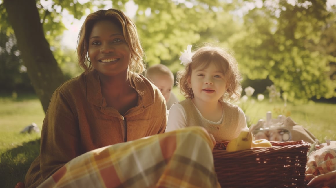 Summer Picnic Bliss in London: A Cinematic Snapshot