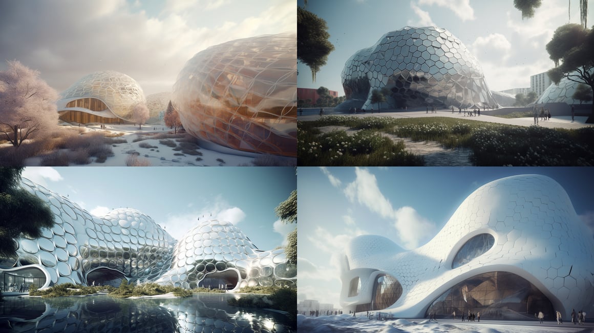 Retro-Futuristic Journey through Bjarke Ingels' Metamorphic Exhibition Centre