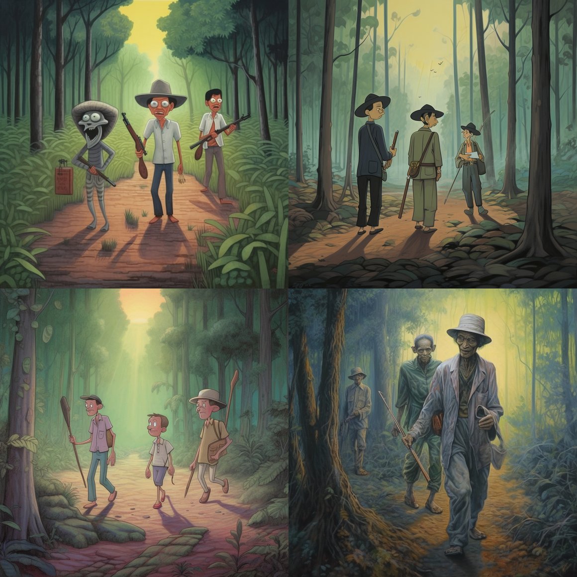 Haunted Forest Adventure: An Uneasy Alliance