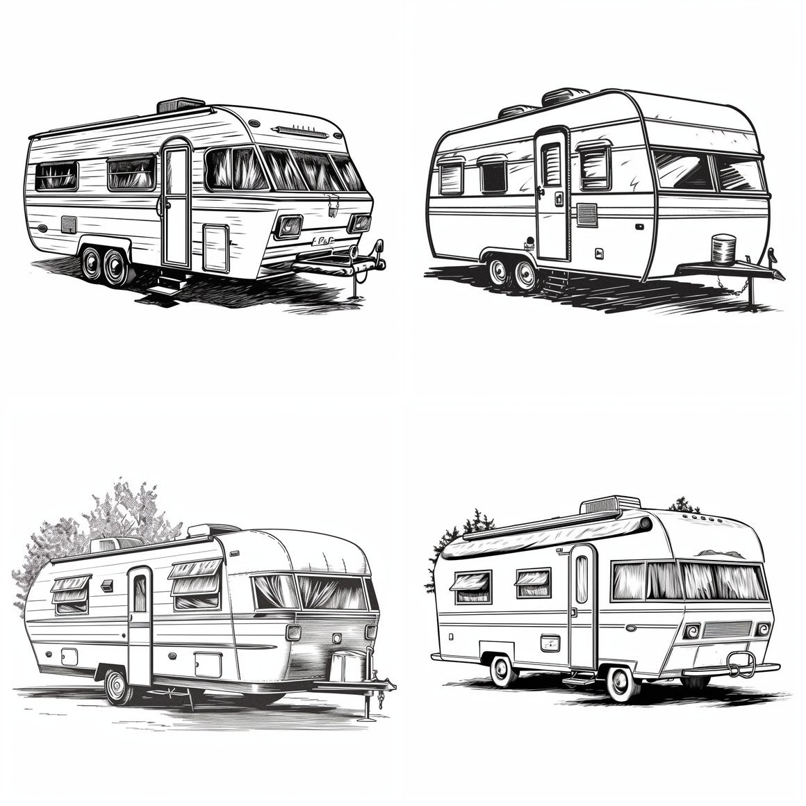 Hand Drawn Mid-Trip Illustration V5.1