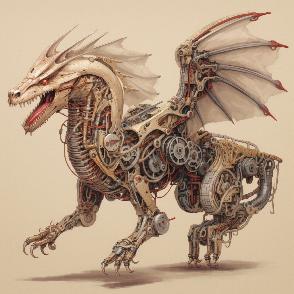 Artistic Interplay of Mechanic Majesty and Traditional Chinese Aesthetics