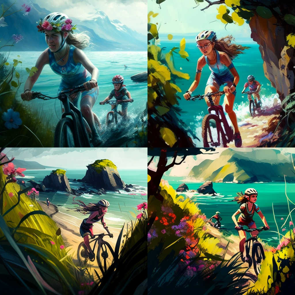 Mid-Triathlon Adventure: Women, Child, and Nature's Calling