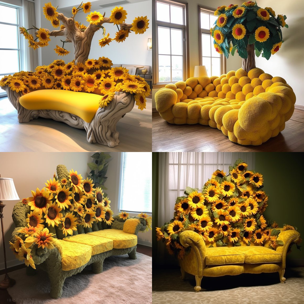 Sunflower Dreams: Mid-Journey Pause