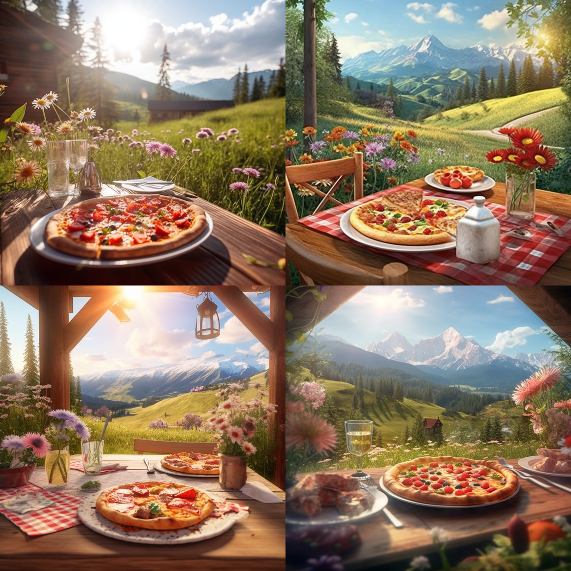 Sun-Kissed Meadow Delight: An Italian Culinary Experience