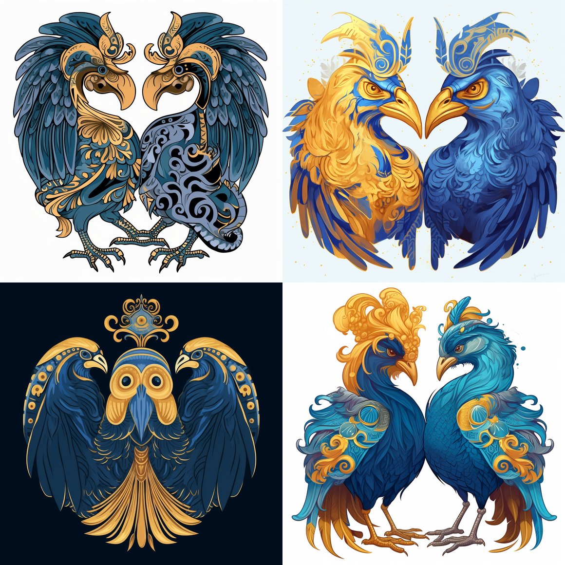 Designing the Twin-Headed, Fire-Breathing, Royal Mythical Avian