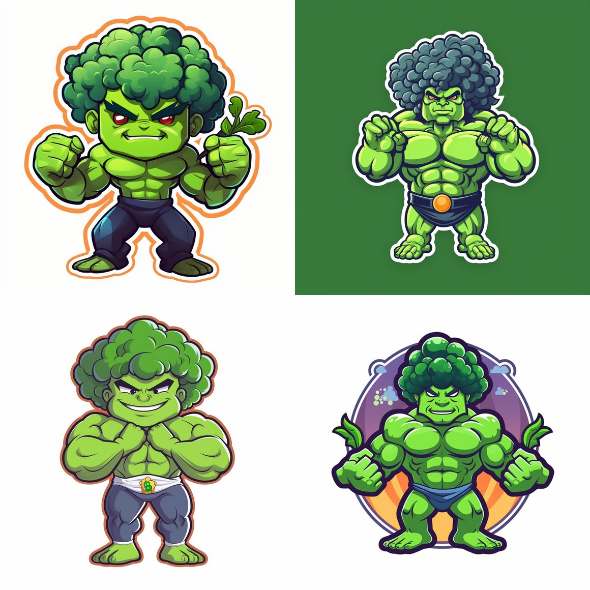 Buff Broccoli: An Anime Turn on Healthy Eating Prompt | NeoPrompt