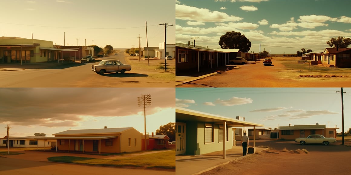 Artistic Cinematography from 'Empty Australian Town'