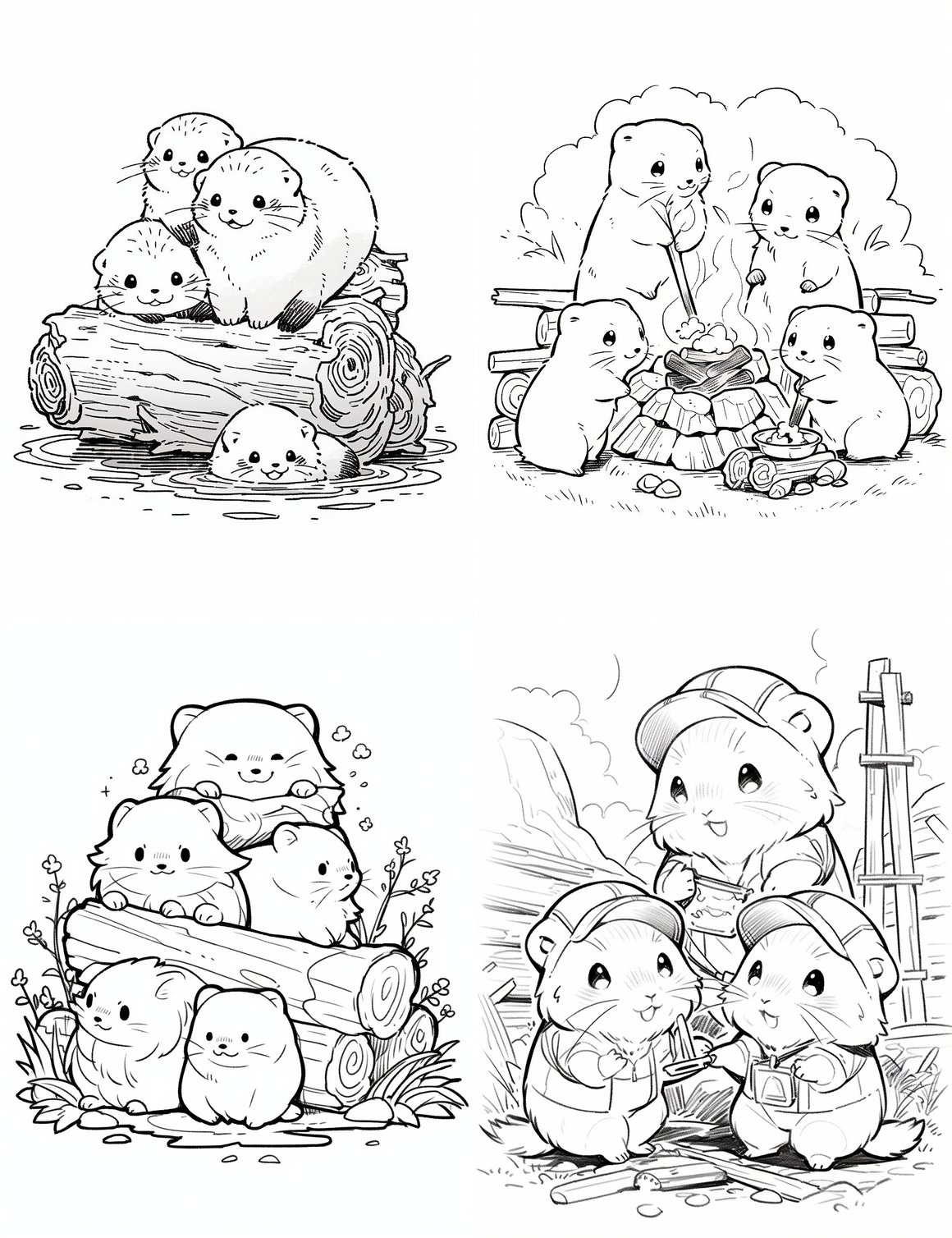 Children's Coloring Book - Midway Point