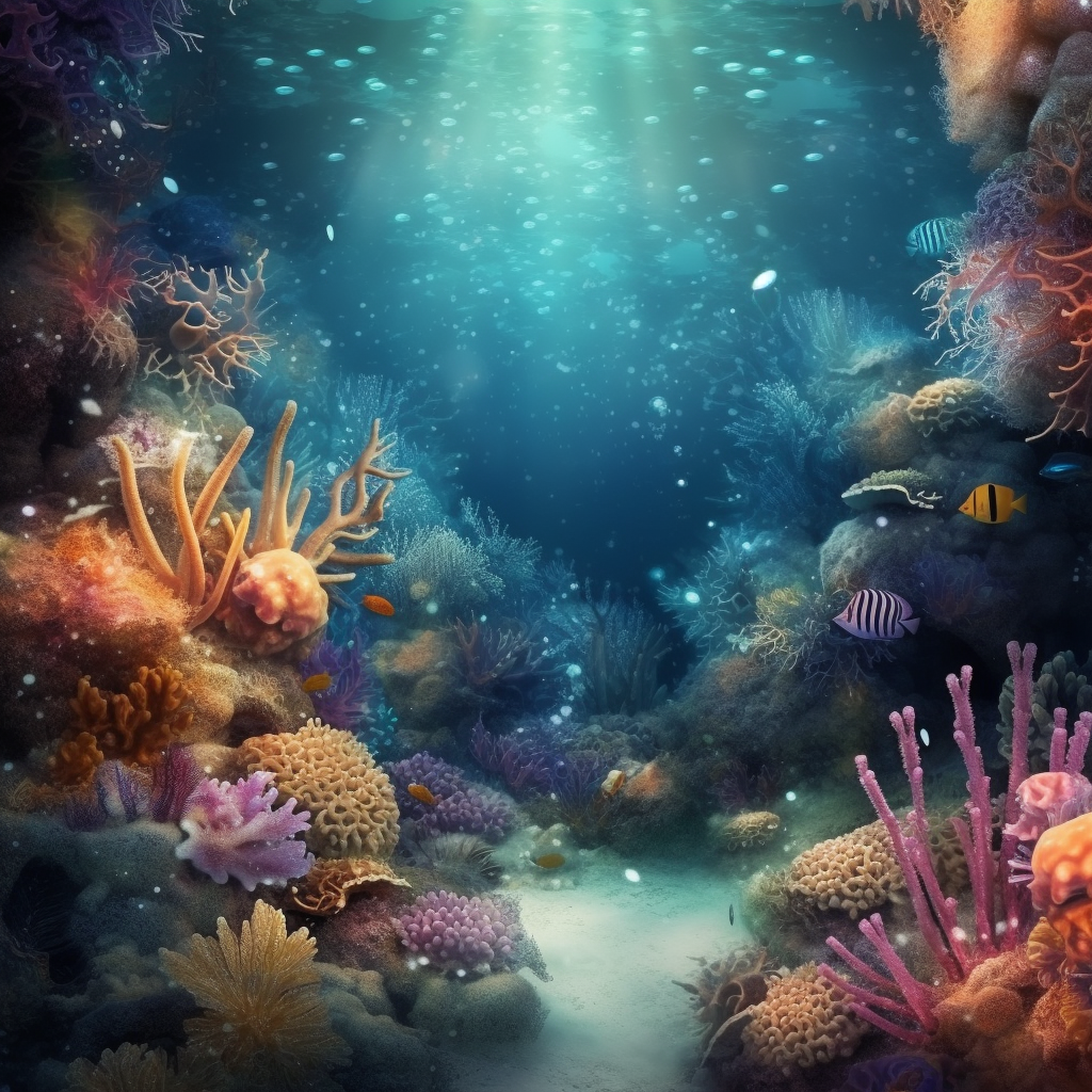 Submerged Splendor: A Mid-Ocean Voyage
