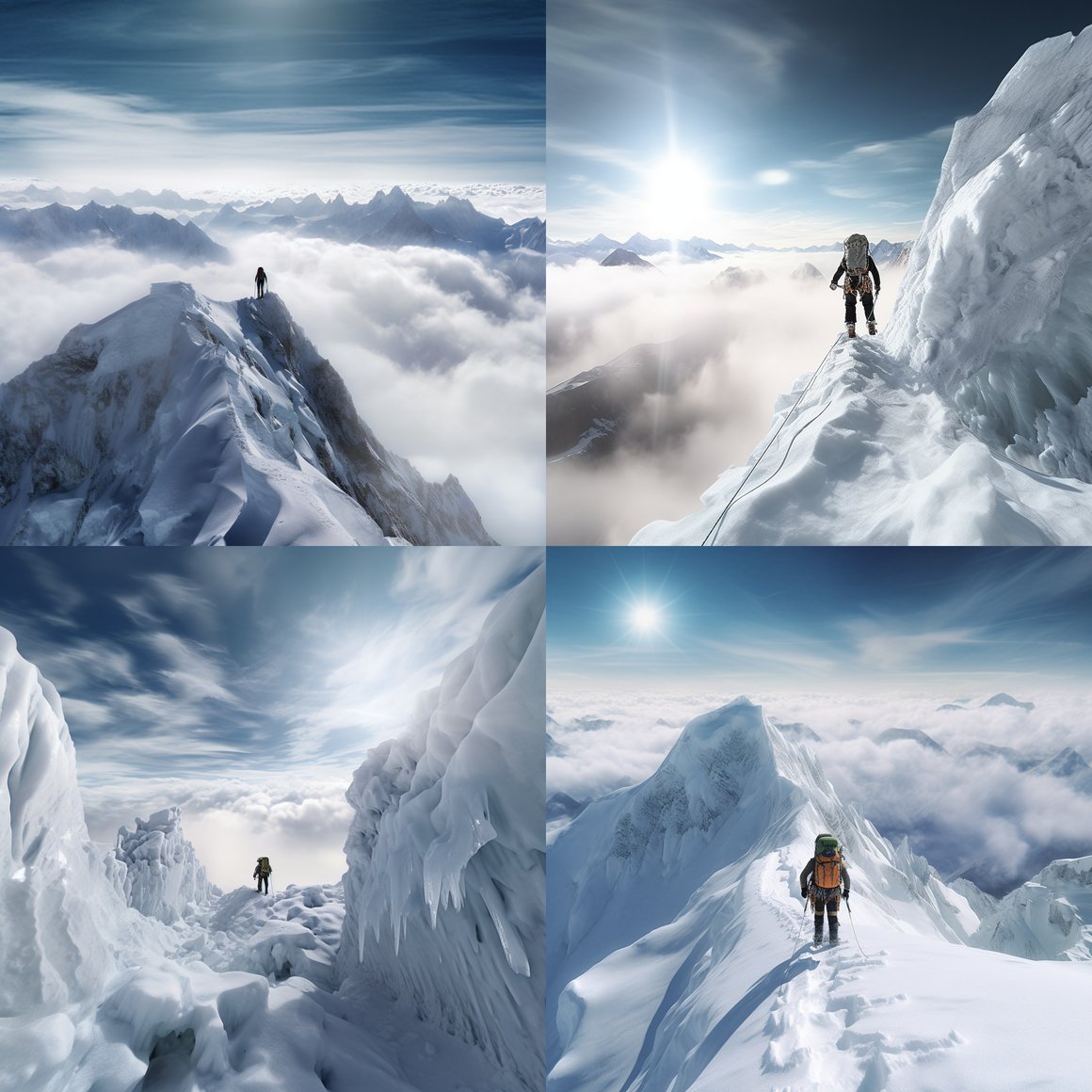 Summit Ascend: A Mid-Journey Glacier Adventure