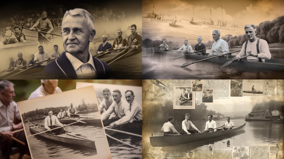 Rowing Legends History Collage Poster Creation Task Prompt | NeoPrompt