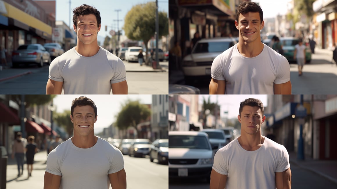 Midday Stroll through Sunny California