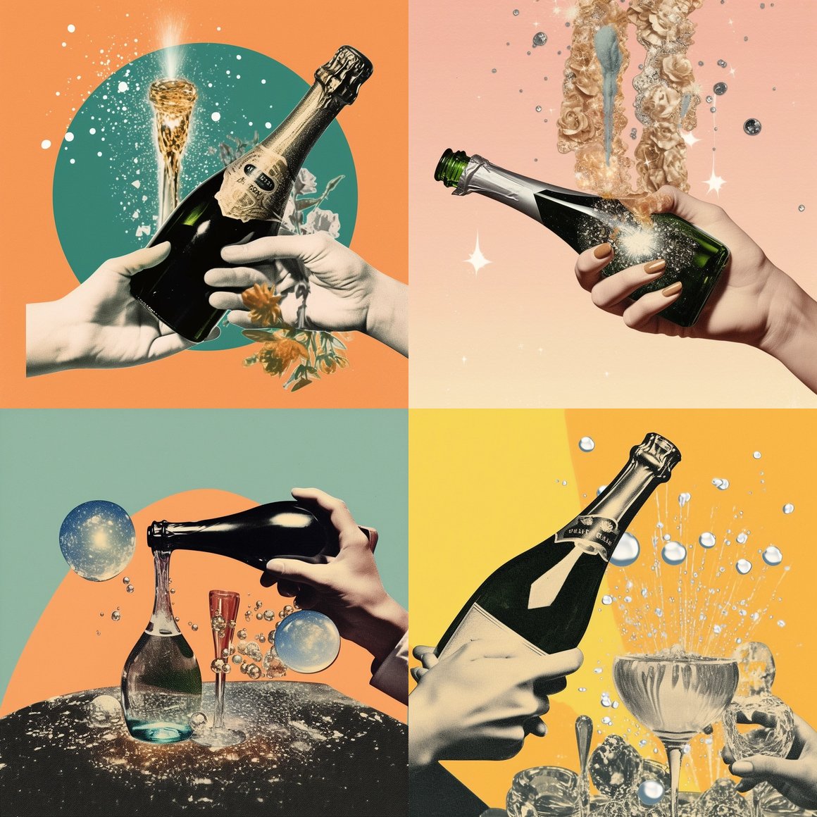 A Surreal Journey Through Vintage Aesthetics and Post-Punk DIY Culture