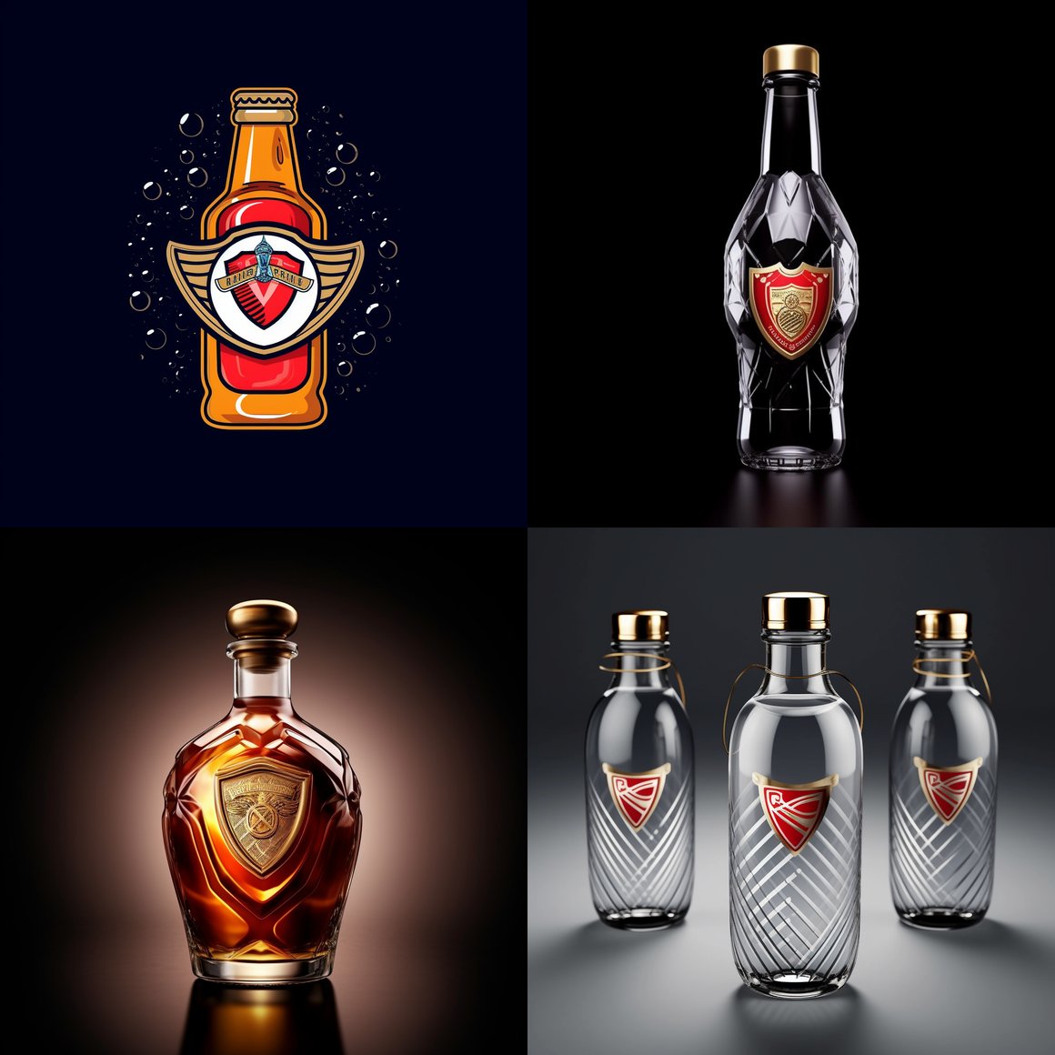 Arsenal Football Club Bottlers Logo Design Challenge