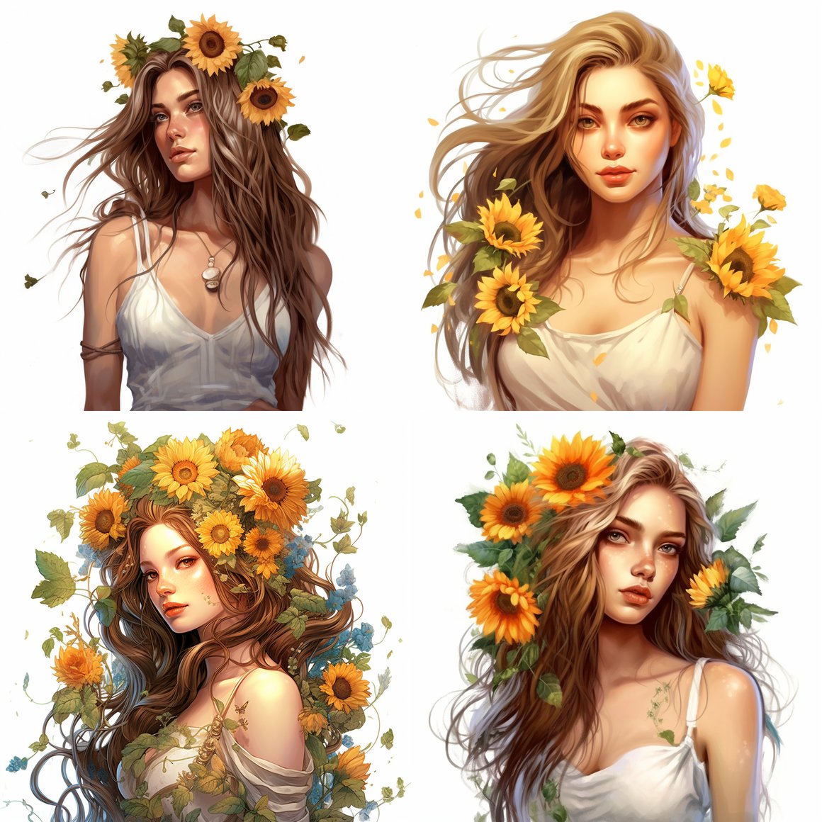 Summer Blossom: Portrait of a Floral Beauty