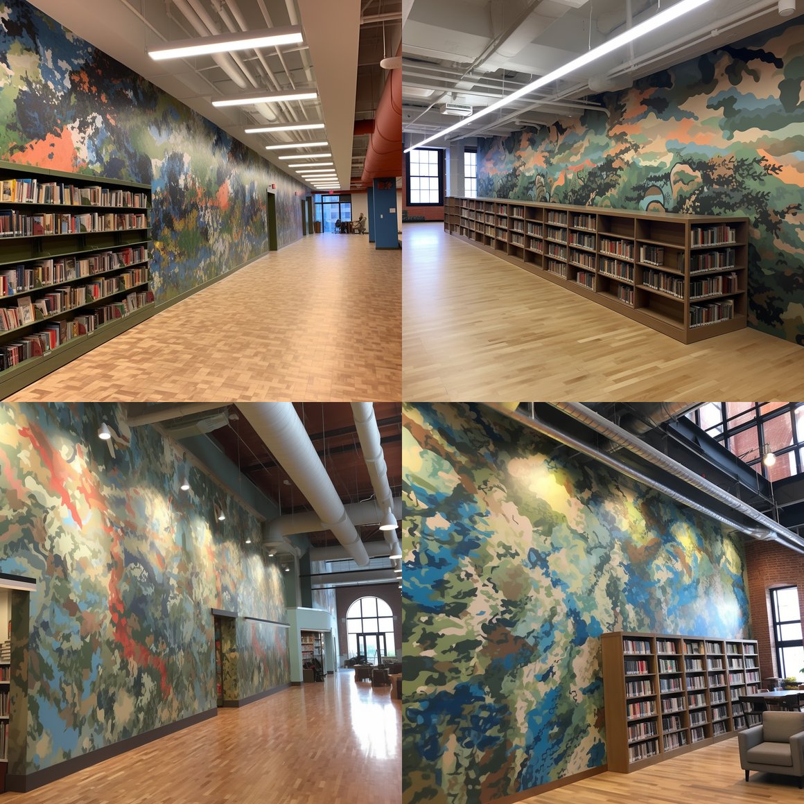 A Unique Blend of Art and Literature at the Modern Public Library