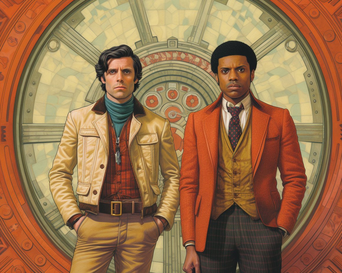 A Symmetrical Journey - Digital Oil Painting