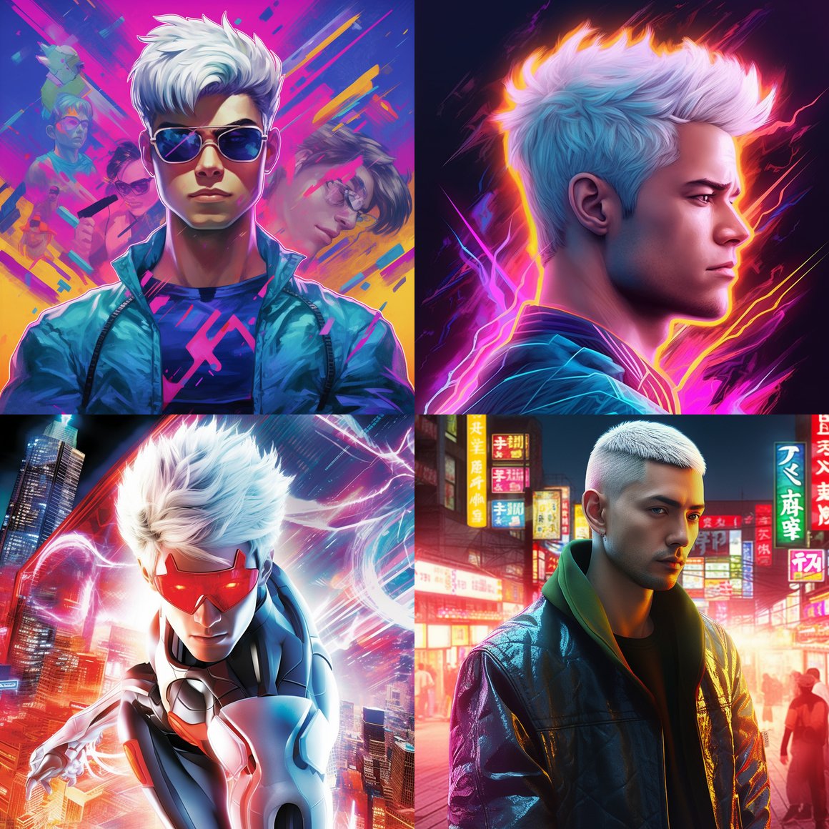 Neo-Tokyo Mid-Transit: A Marvel-esque Manga Poster Journey