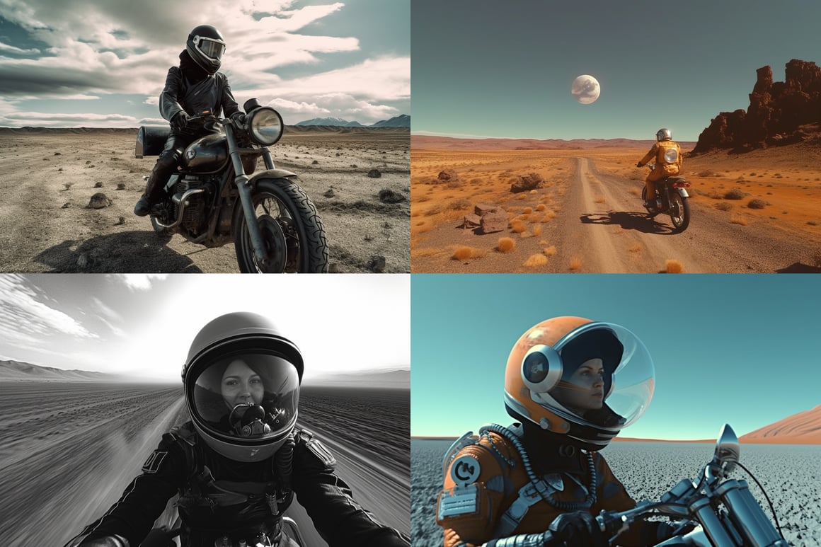 Retro-Futuristic Space Odyssey: A Cinematic Journey