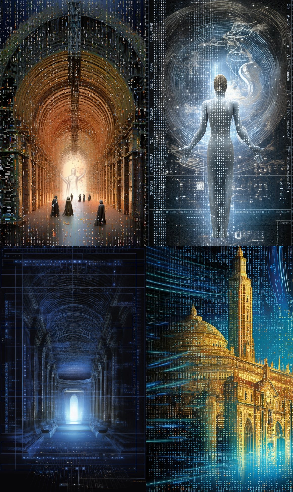 A Transcendental Fusion of Classic Art and Advanced Technology