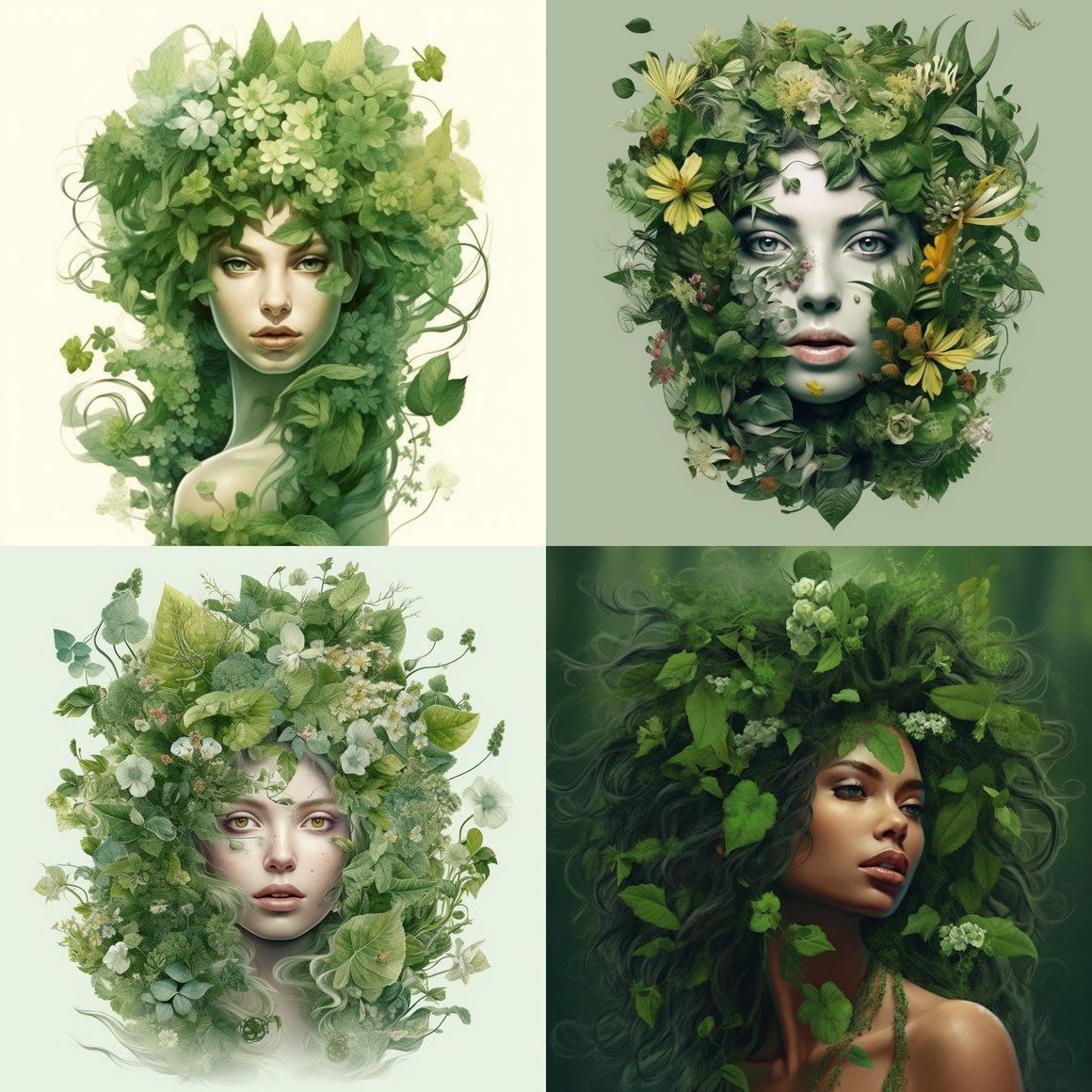 Nature's Maiden: A 4K Detailed Journey