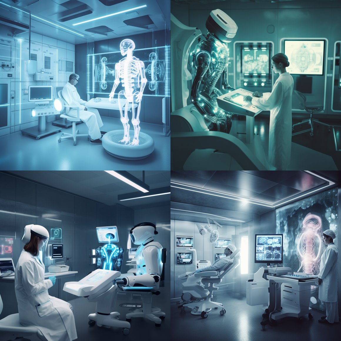 Mid-Treatment Robotic Analysis in Radiology