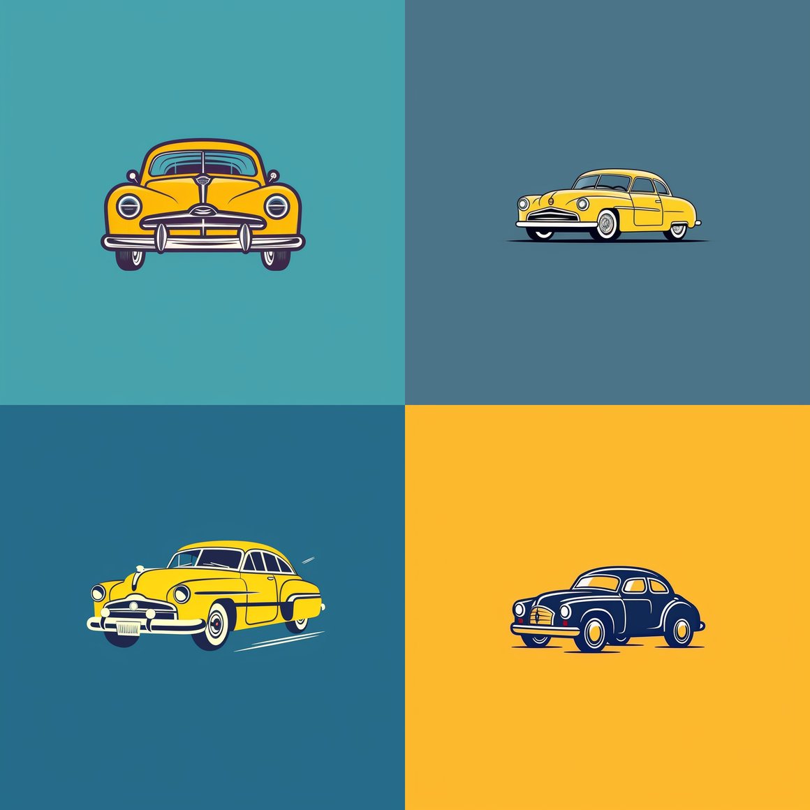 Retro Revival: Vehicle Restoration Logo Design