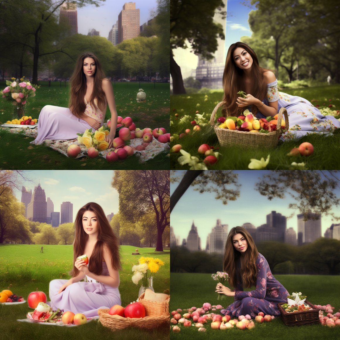 Summer Day in Central Park: A Hybrid Beauty Photo Shoot
