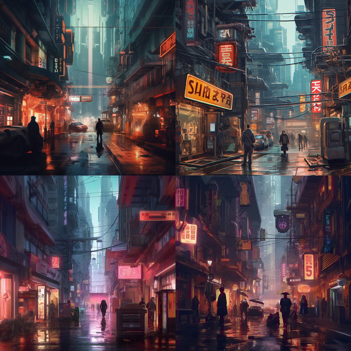 Neon Dreams: A Cybernetic Odyssey through Frankfurt am Main