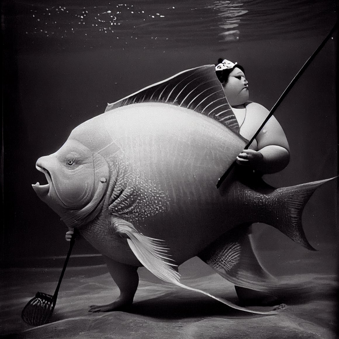 A Surreal Monochrome Journey through Time, Gender and Diversity