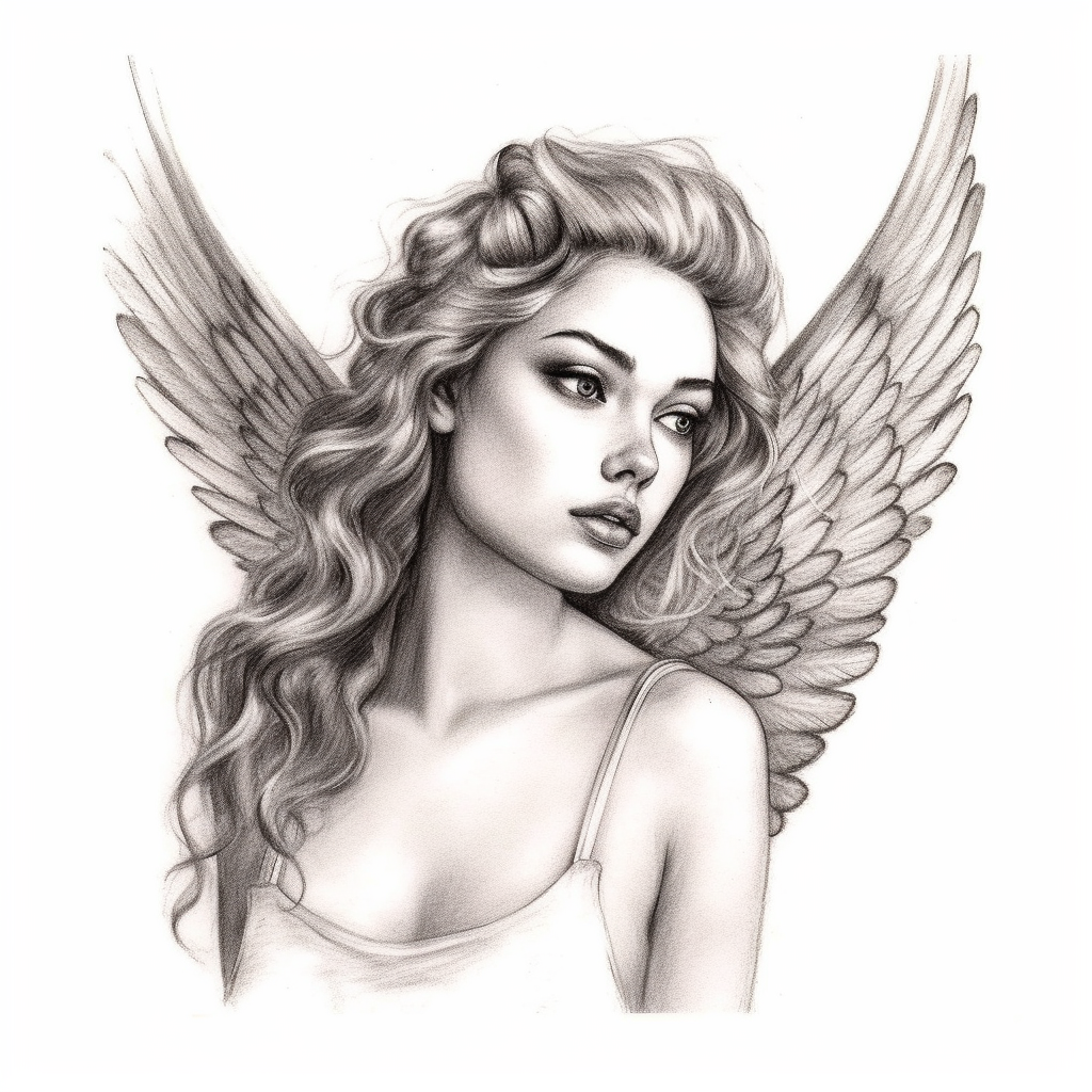 Pencil Sketch Tattoo Design Journey