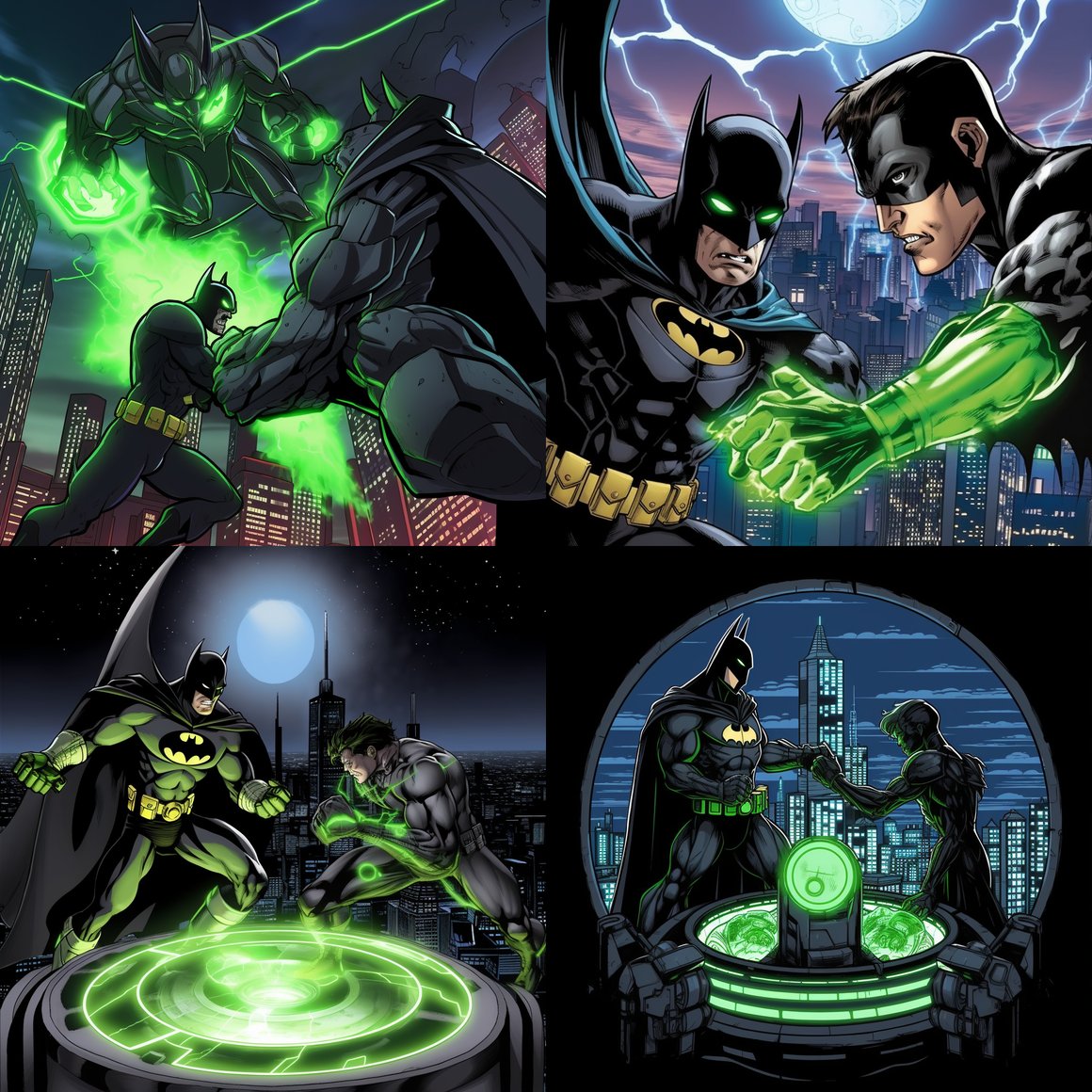 Clash of Heroes: Batman vs Ben 10 at Gotham Tower