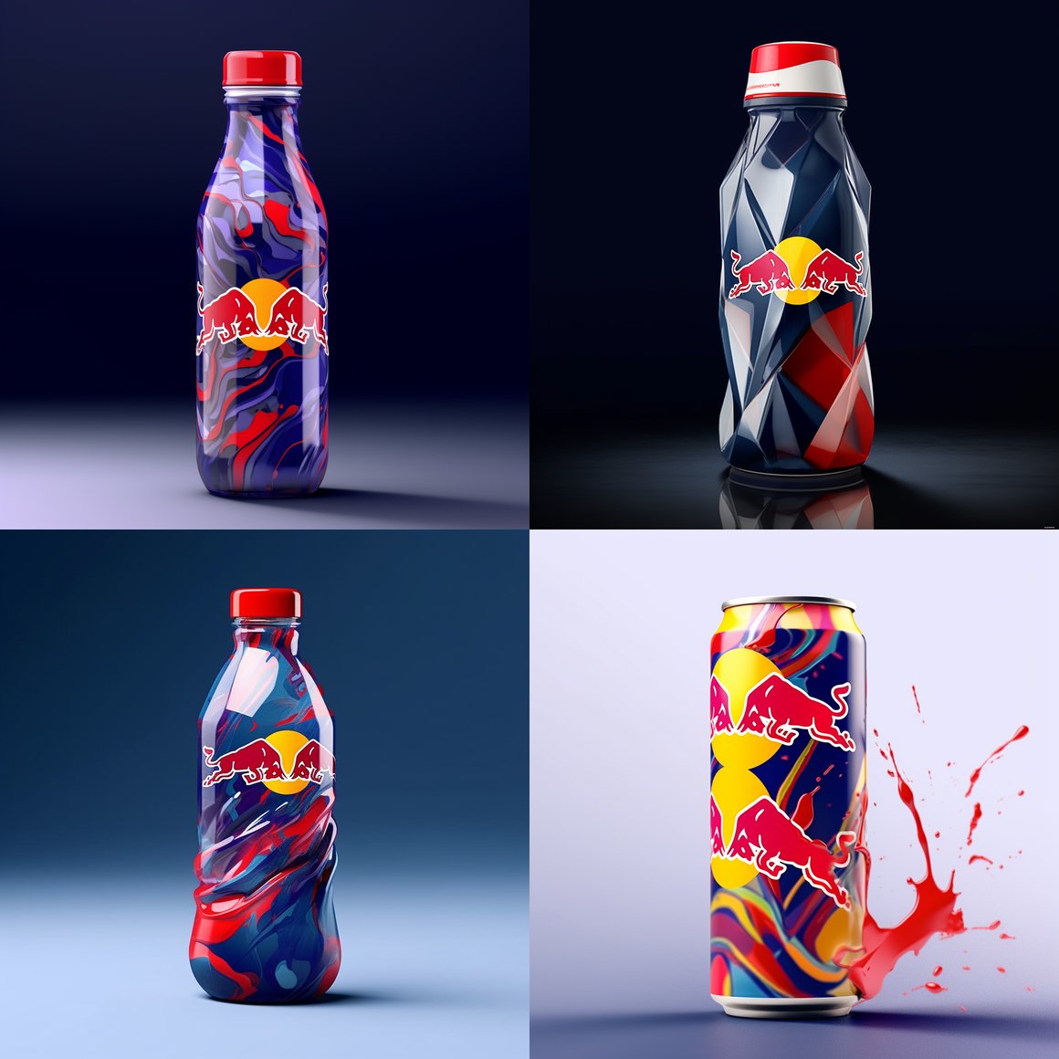 Designing the Youthful and Energizing Redbull PET Bottle