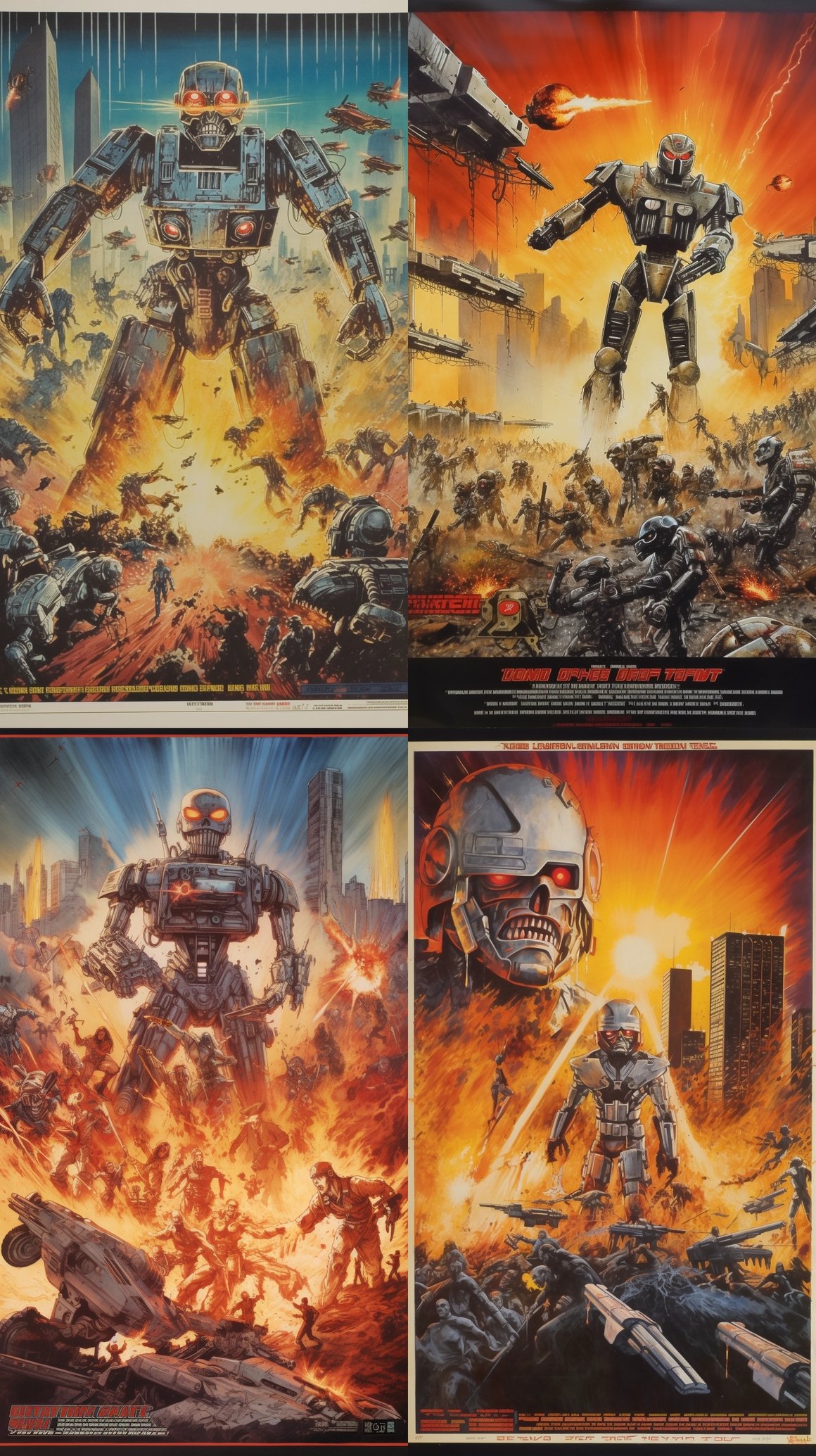 Retro Tech Apocalypse: Midway Cinematic Visualization